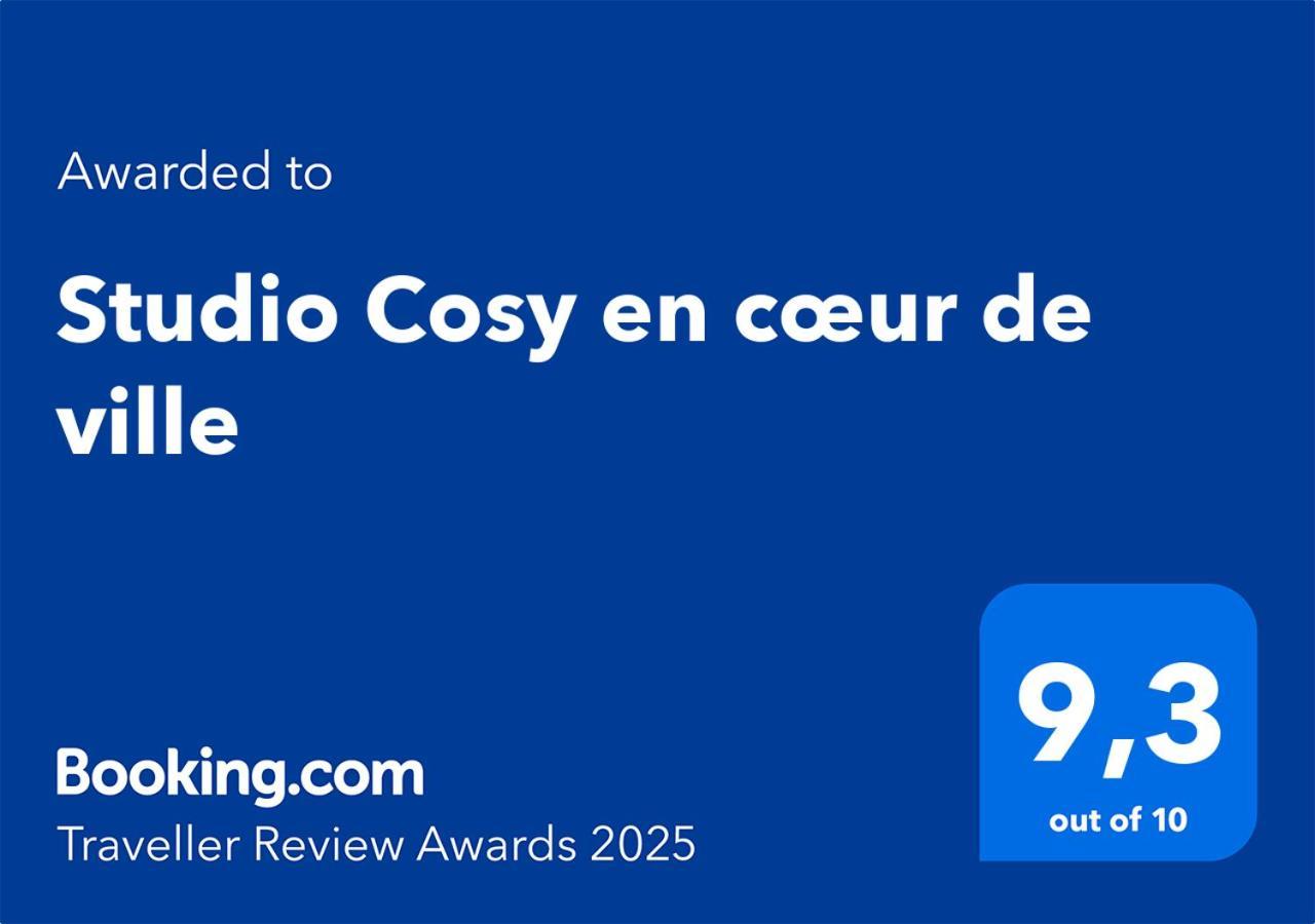 Studio Cosy En Coeur De Ville 포 외부 사진